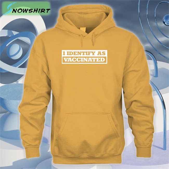 I Identify As Vaccinated Long Sleeve The Babylon Bee Shop The Babylon Bee Shop I Identify As Vaccinated Sweatshirt