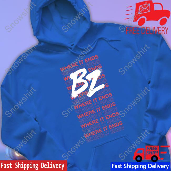 Official Bailey Zimmerman Merch Where It Ends B2 Long Sleeve Tee Official Where It Ends B2 Sweatshirt
