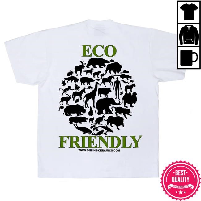 Official Online Ceramics Edging God Out White Tees