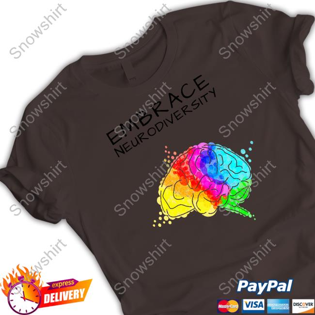 Black Embrace Neurodiversity Shirt