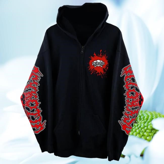 Official Osamason Merch Store Shop Born To Die Zip Up Hooded Sweatshirt