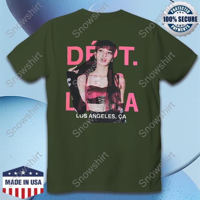 BlinkChella Lalisa Dept Long Sleeve Tee Lalisa Dept Shirt