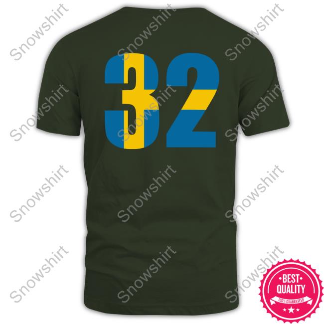 NAFO Sweden 32 Print Shirt NAFO Sweden 32 Shirt