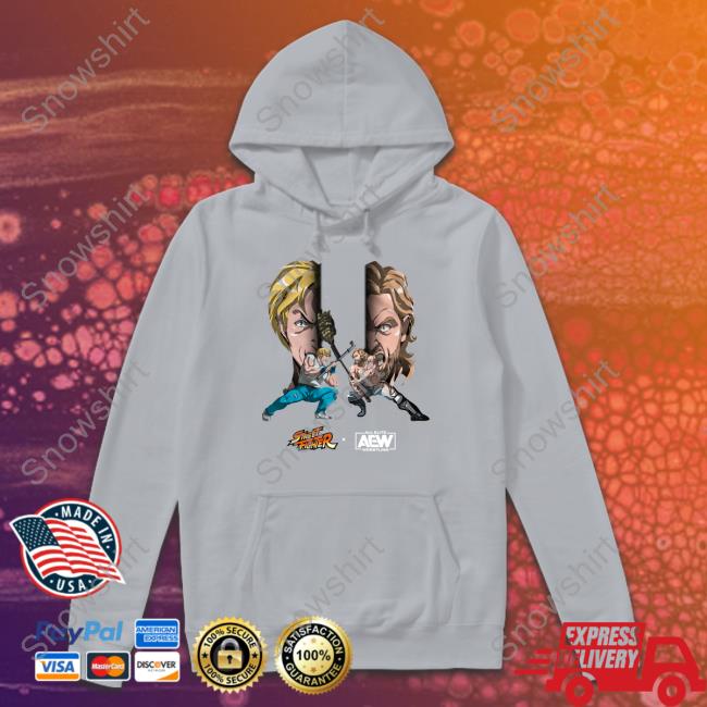 ShopAEW Merch Street Fighter Tee ShopAEW Merch Street Fighter Tee
