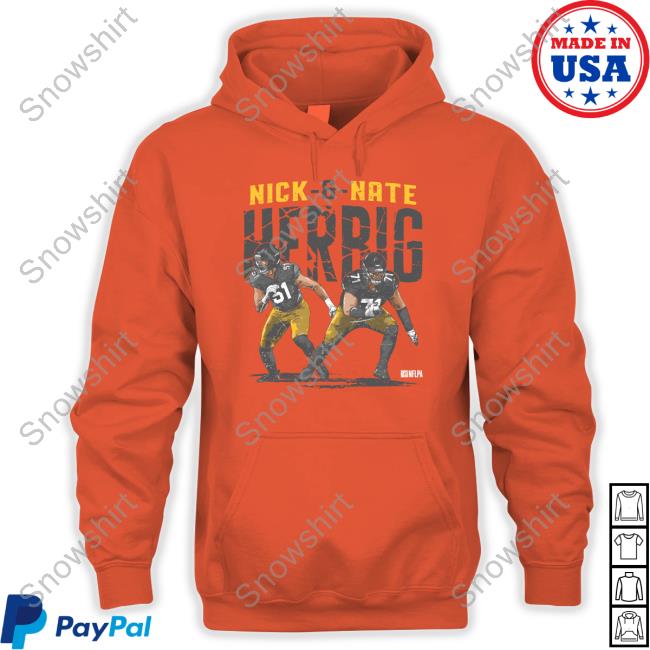 Nick Herbig & Nate Herbig Pittsburgh Brothers WHT Shirt Nick & Nate Herbig Shirt