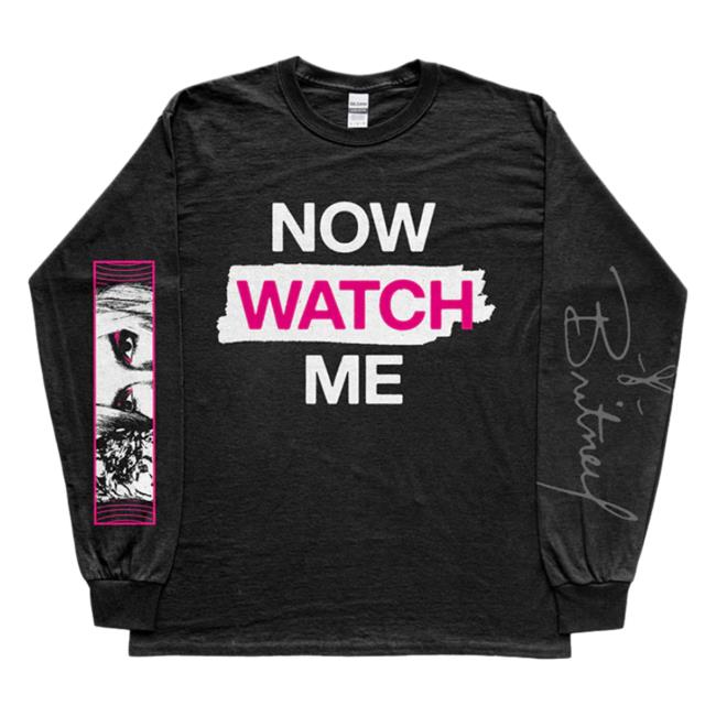 Britney Spears Merch Now Watch Me Long Sleeve