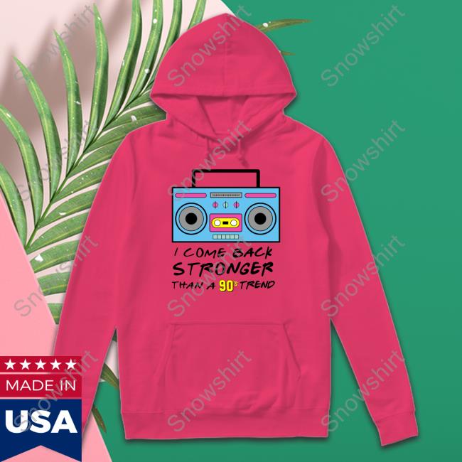 Official Flavor Flav I Come Back Stronger Than A 90S Trend Tee