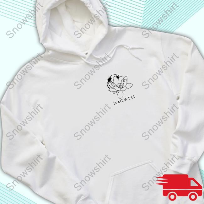Official Maqwell Dragon Lotus White Shirt New