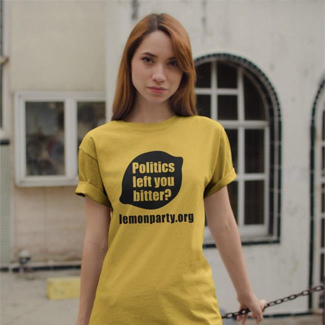 Shirts With Threatening Auras Politics Left You Bitter Lemonparty Long Sleeved Shirts With Threatening Auras Politics Left You Bitter Lemonparty T Shirt