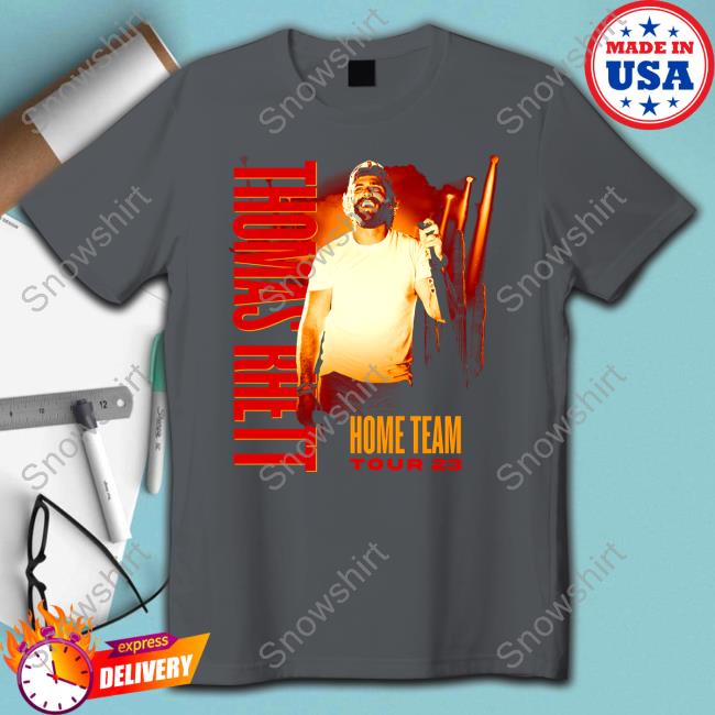 Thomas Rhett Tour Merch Home Team Tour Dateback Long Sleeve T-Shirt