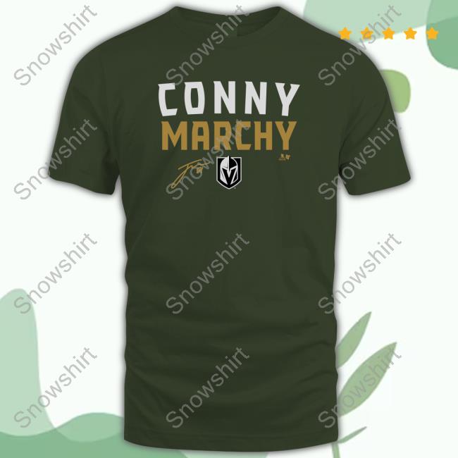 Vegas Golden Knights Conny Marchy Hoodie Vegas Golden Knights Breaking T Conny Marchy Tee