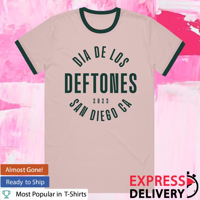 Official Deftones Merch Dia De Los Deftones 2023 San Diego Ca Shirt