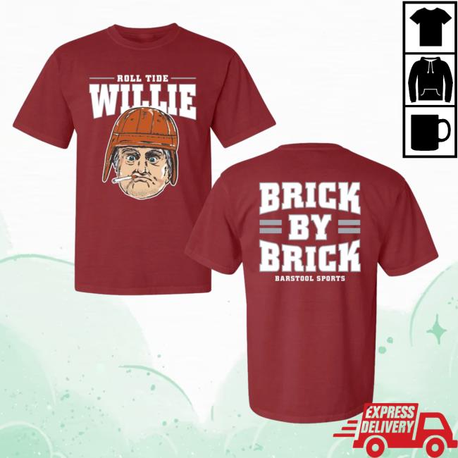 Barstool Sports Roll Tide Willie Hoodies
