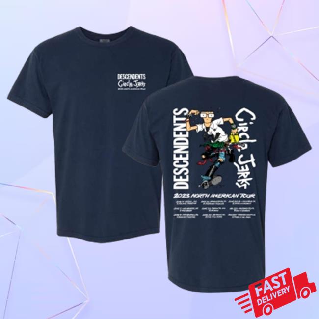 Official Kings Road Merch Store Circle Jerks Circle Jerks x Descendents 2023 Tour Attractive Shirt (Navy) Kings Road Shop CircleJerks Official Kings Road Merch Store Circle Jerks Circle Jerks x Descendents 2023 Tour Shirt (Navy) Kings Road Shop CircleJerks