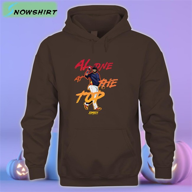 Shop Jomboy Media Merch Alone At The Top 2022 A L Champions Classic Sweatshirt Alone At The Top 2022 A L Champions Tee
