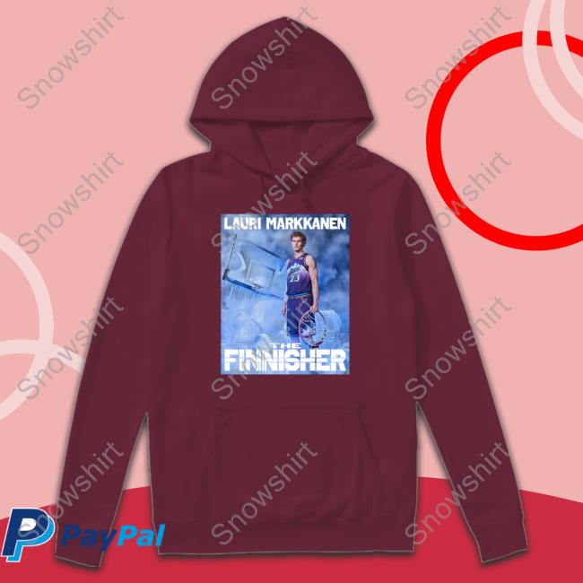 Official Lauri Markkanen The Finnisher Tee Lauri Markkanen The Finnisher T Shirts