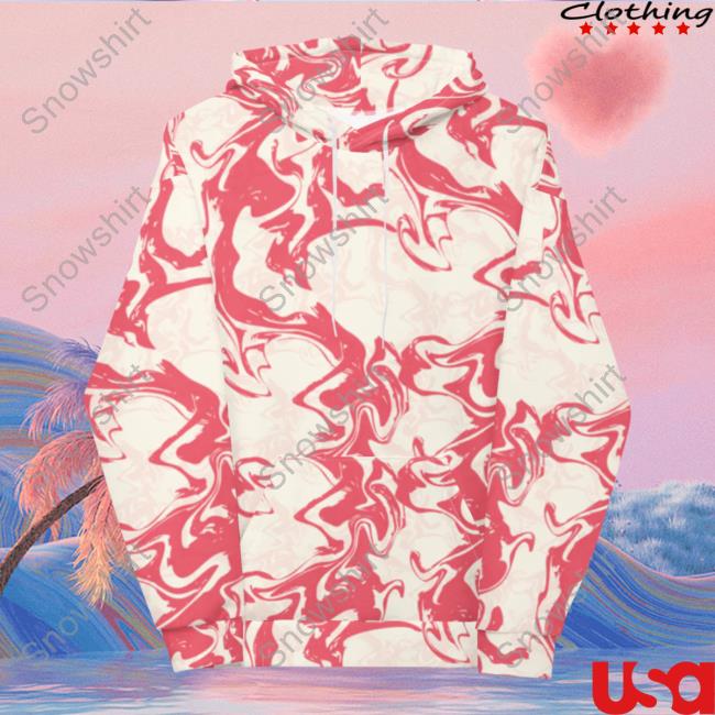 Official Revail Red Tie Dye Crew neck Sweatshirt