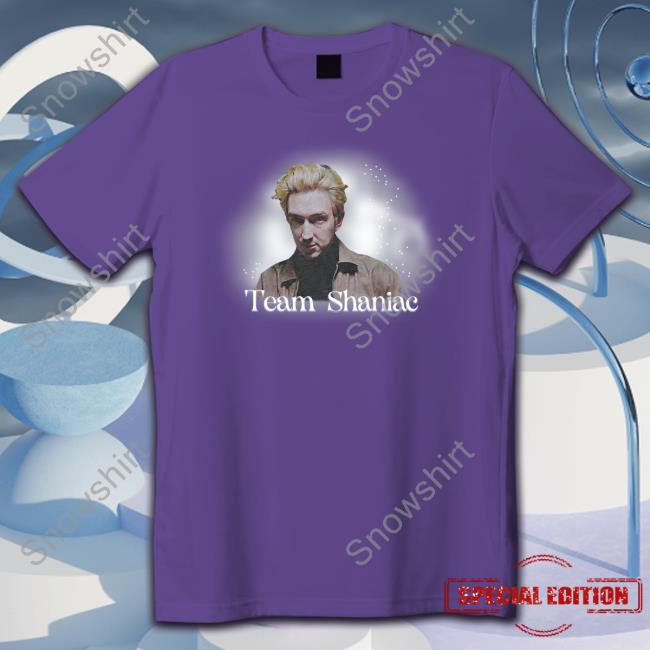 Official Team Shaniac Tee Shirt Team Shaniac T Shirt Black