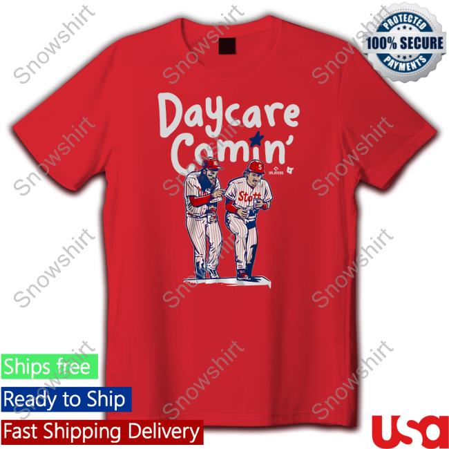Breakingt Brandon Marsh & Bryson Stott Daycare Comin' Crewneck Sweatshirt