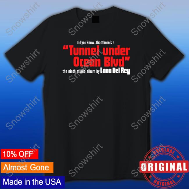 Did You Know That There's A Tunnel Under Ocean Blvd Hoodie