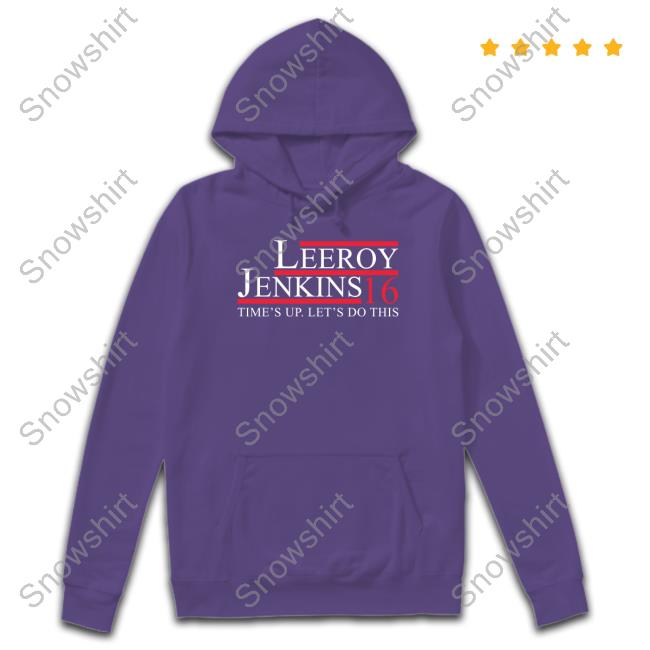 Zeek Arkham Leeroy Jenkins 16 Time's Up Let's Do This Tee Shirt