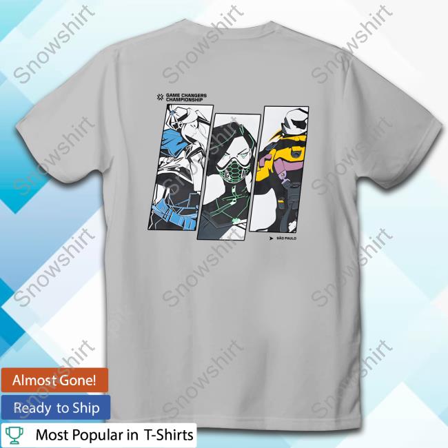 Game Changers Championship 23 Tee Shirt Riot Games Merch Game Changers Championship 23 São Paulo Hoodie