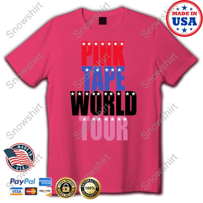Pink Tape World Tour Hooded Sweatshirt