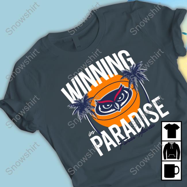 Ncaa Homefield FAU Owls Winning Paradise Sweatshirt Ncaa Homefield FAU Owls Winning Paradise Tee Shirt