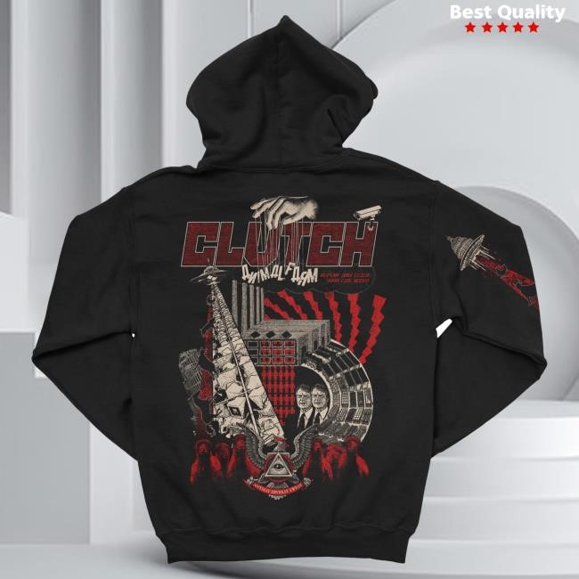Official Clutch Merch Store Animal Farm Attractive Hoodie