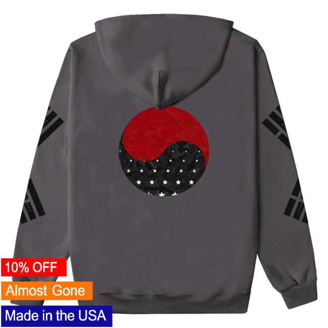 Official Kore Limited Merch Store KoreLimited Taeguk Kr-Am Popover Sweatshirt (Graphite) Kore Limited Apparel Clothing Shop