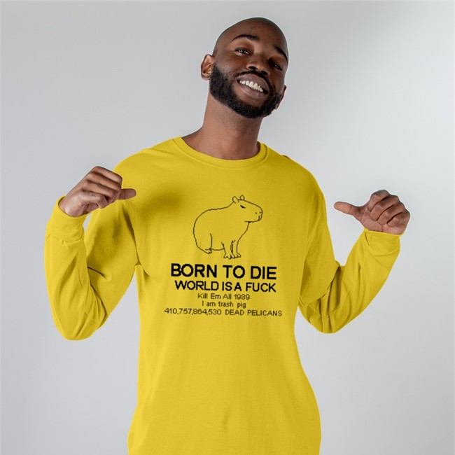 Born To Die Capybara Hoodie