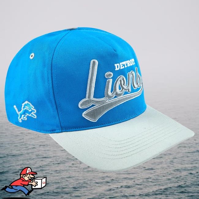 Official Golf Wang Merch Lions Script Snapback Cap by Golf Wang x NFL