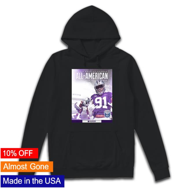 Official Kansas state wildcats felix anudike uzomah all American Sweatshirt Kansas state wildcats felix anudike uzomah all American Long Sleeve T Shirt