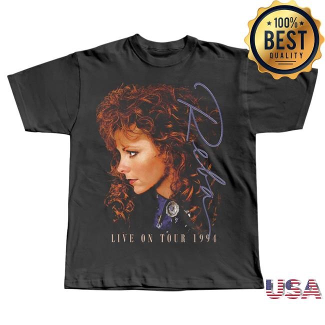 Official Reba Mcentire Merch Store Reba Bolo Tie Photo Tee RebaMcentire