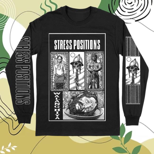 Deathwishinc Three One G Merch Stress Positions “Walang Hiya” Black Sweatshirt