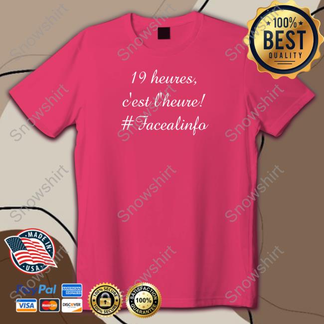 Christine Kelly 19 Heures C’Est L’Heure #Facealinfo Hoodie