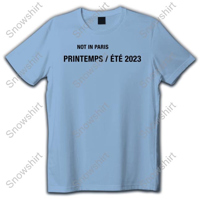 Highsnobiety Merch Not In Paris Printemps Été 2023 T-Shirt Not in Paris 5 T-Shirt