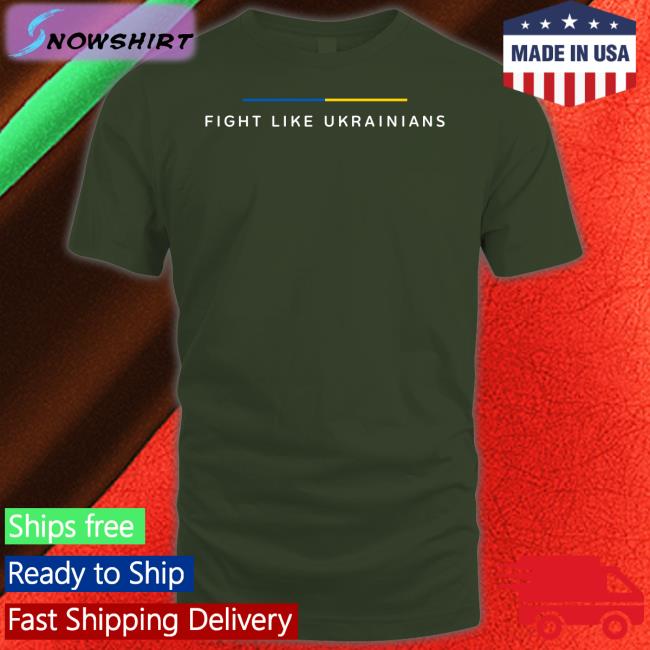 Zelenskyyua Fight Like Ukrainians Tee