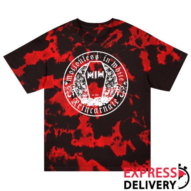 Reincarnate Crest S/S Tee Motionless in White Store MIW Merch