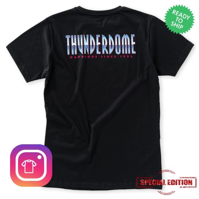 Thunderdome Original Tee black Thunderdome Merch Store Shop