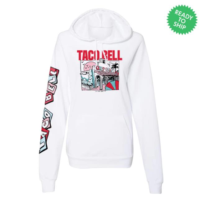 Official Taco Bell Apparel Clothing Store Shop Taco Bell Numero Uno Crew neck Tacobell Merch
