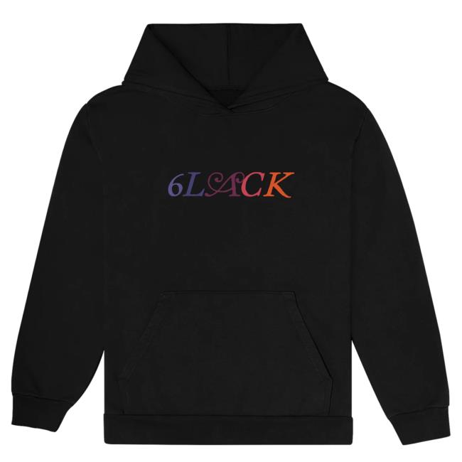 Official 6Lack Store Shop Atlanta Love Sweatshirt - Black