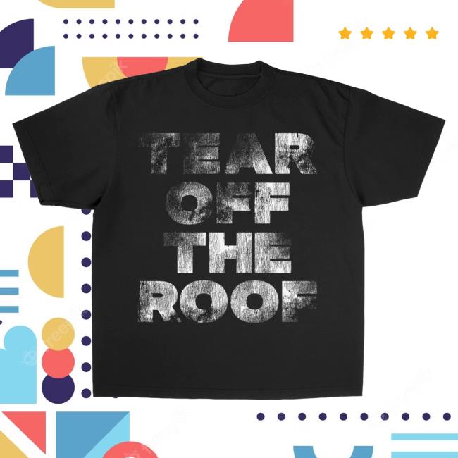 Official Brandon Lake Merch Store Tear Off The Roof Attractive Shirt - Black Brandon Lake Apparel Clothing Shop Brandonlake