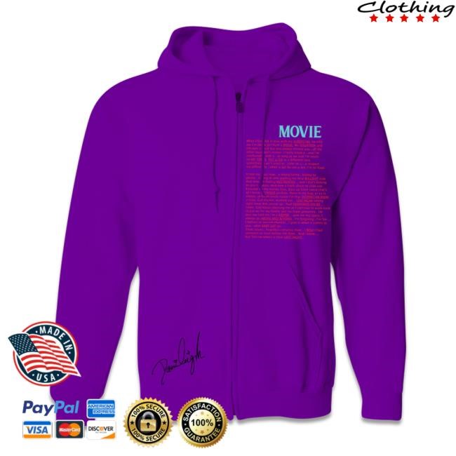 Official Def Jam Store Danileigh: Movie Purple Zip Up Hoodie