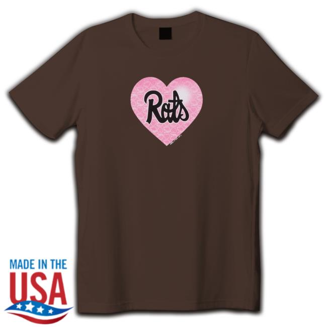 Official Stray Rats Merch Rat Heart T Shirt