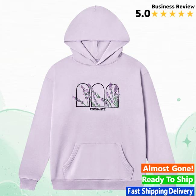 Official Daniel Ricciardo Merch Store Lavender Flowers Crewneck Lavender DanielRicciardo Shop
