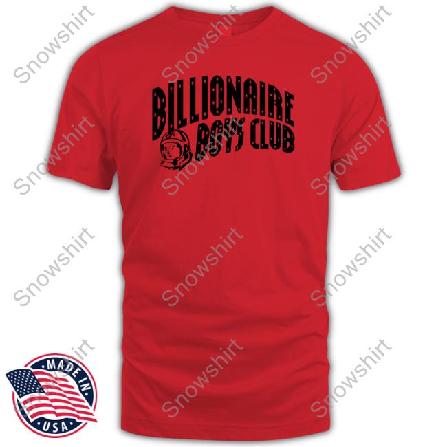 Billionaire Boys Club Classic Curve Logo Crewneck Sweatshirt White Classic Curve Logo Shirt White