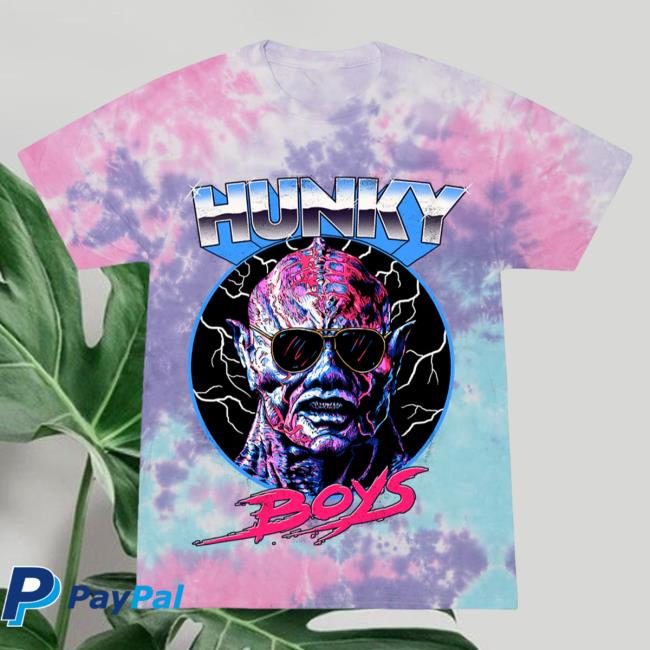 Official Cavity Colors Hunky Boys 3D Tie Dye New Shirt Cavitycolors