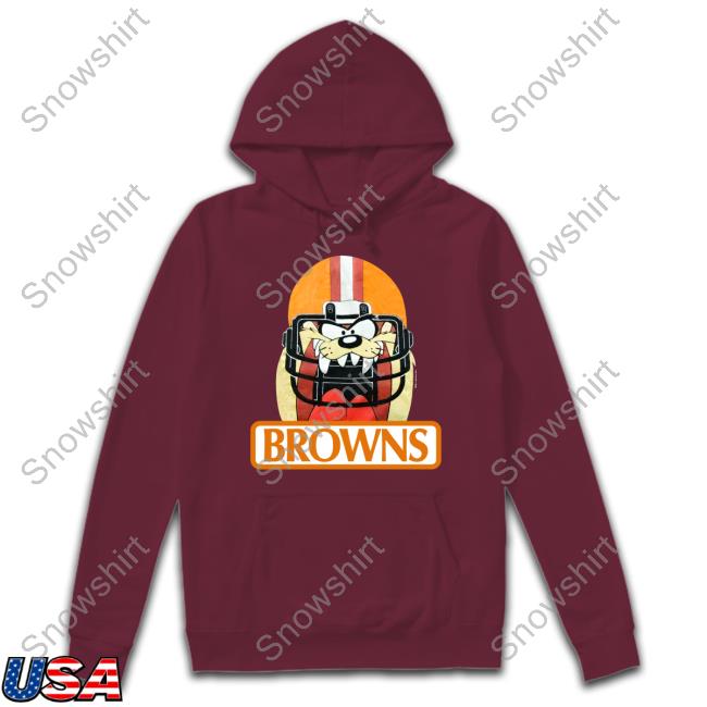 Jake Paul Cleveland Browns Tazmanian Taz Devil Helmet Tee Shirt Jake Paul Cleveland Browns Tazmanian Taz Devil Helmet Tee Shirt