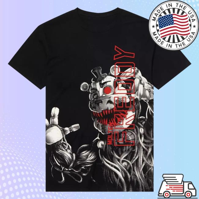 Hot Topic Five Nights At Freddy's Molten Freddy Tee